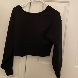 Womens lululemon cross back sweatshirt